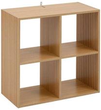 Knygų lentyna 5five Simply Smart Tasso, ruda sp., 68.5 cm x 68.5 cm x 32 cm