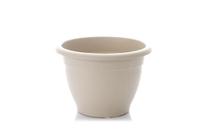 Gėlių vazonas Plasticotto COMPANA D65 WH, plastikinis, Ø 65 cm, smėlio sp.