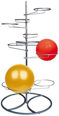 Stovas gimnastikos kamuoliams inSPORTline Ball Rack, 190 cm