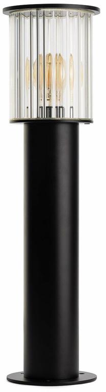 Vabalt seisev välisvalgusti Argon Norfolk, 15W, E27, IP44, must v., 14 cm x 52 cm
