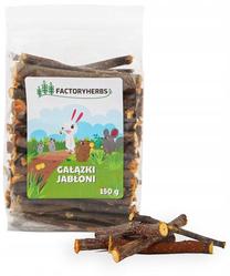 Kārumi grauzējiem Factoryherbs Apple Branches, trušiem/grauzējiem, 0.15 kg