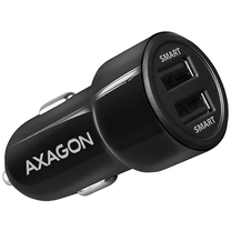 Automobilinis įkroviklis Axagon PWC-5V5, 2 x USB, 5.9 cm, juoda sp.