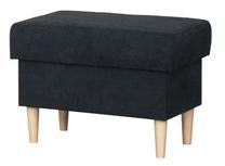 Pufas Bodzio Werina TWEPU-D9, tamsus grafitas sp., 60 cm x 42 cm x 44 cm