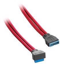 Vads Cablemod USB 3.0, USB 3.0, 0.5 m, sarkana krās.