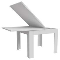 Stalas išskleidžiamas Forte Nuori, balta sp., 95 - 190 cm x 95 cm x 77.3 cm