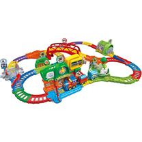 Žaislinis traukinys su bėgiais VTech Tut Tut Baby Speedster Colorful Station, -