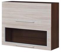 Viršutinė virtuvinė spintelė Bodzio Loara, ruda sp./smėlio sp., 90 cm x 31 cm x 72 cm