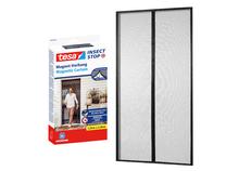 Magnetinė durų užuolaida nuo vabzdžių Tesa Insect Stop Magnetic curtain, juoda sp., 240 cm x 120 cm
