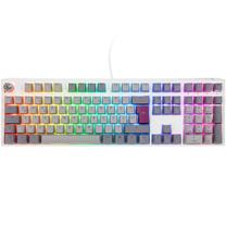 Vadu spēļu tastatūra Ducky One 3 One 3 Cherry MX Red, EN/DE, balts krās./pelēka krās./gaiši pelēka krās.