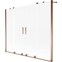 Vannas siena Mexen Velar Duo, 200 cm x 150 cm, rose gold krās./matēta faktūra
