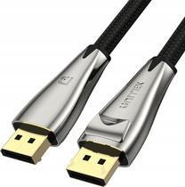 Vads Unitek C1608BNI DisplayPort Displayport, Displayport, 2 m, sudraba krās.