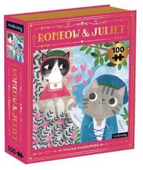 Dėlionė Mudpuppy Romeow & Juliet MP64981, 34 cm x 27 cm, 100 vnt., įvairių spalvų