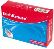 Kancelejas preču gumijas lentes Erich Krause, 100 g, daudzkrāsaina