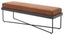 Prieškambario suoliukas, ruda sp., 120 cm x 35 cm x 31 cm