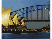 Deimantinė mozaika Diamond Dotz Sydney By Night, įvairių spalvų