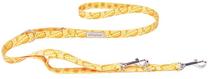 Suņu pavada Amiplay Be Happy 7in1 Banana, dzeltena krās., M, 1-2 m x 20 mm