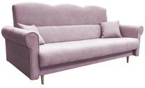 Sofa-lova Idzczak Meble Karolina Avra 10, rožinė sp., 216 x 105 cm x 101 cm
