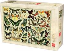 Dėlionė Deico Encyclopedia Butterflies 386796, 47 cm x 68 cm, 1000 vnt., įvairių spalvų