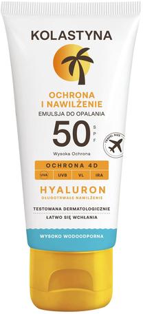 Средство для ухода за загаром для тела Kolastyna Protection & Moisturizing SPF50+, 80 мл