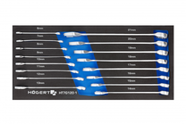 Kombinēto uzgriežņu atslēgu komplekts, komplekts GE HT7G120-1, 395 mm, 6 - 21 mm, 16 gab.