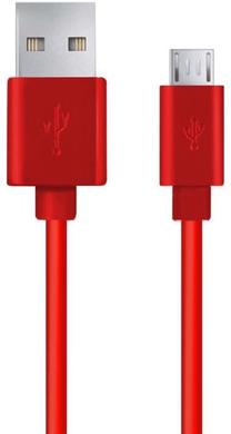 Laidas Esperanza USB 2.0 male, Micro USB male, 0.8 m, raudona sp.