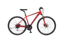 Dviratis hibridinis Ideal, 28 ", 21" rėmas, raudona sp.