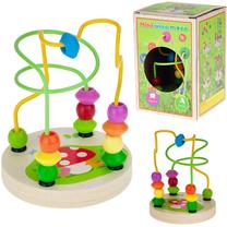 Образовательный лабиринт с колесами Mini Wire Maze, 13 см, многоцветный