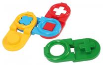 Игрушка Tigres Baby Domino, 21.3 см, многоцветный, 4 шт.