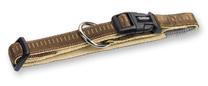 Ошейник для собак Nobby Soft Grip, коричневый цв., 200 - 300 мм x 10 мм, XS