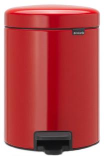 Šiukšliadėžė Brabantia NewIcon, raudona sp., 5 l, 29.2 cm x 20.6 cm
