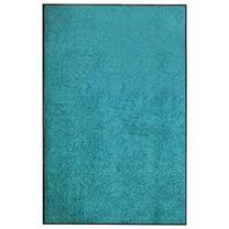 Придверный коврик VLX Washable 323462, циановый голубой (cyan) цв., 180 см x 120 см x 0.9 см
