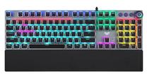 Laidinė žaidimų klaviatūra Aula Fireshock V5 Red, EN/RU, juoda sp.