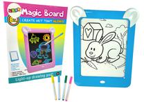 Доска для рисования Lean Toys Magic Board, 2 см, синий цв.