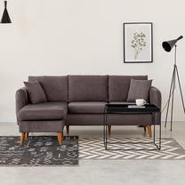 Kampinė sofa Hanah Home Sofia Köşe 867UNQ1423, antracito sp., kairinė, 145 x 215 cm x 91 cm