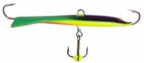 Blizgė Surf Winter Lure Nr.5 1095308, 7.5 cm, 17 g, juoda sp./geltona sp./žalia sp.