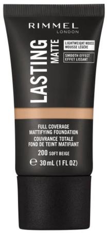 Šķidrā grima bāze Rimmel London, soft beige krās., 200
