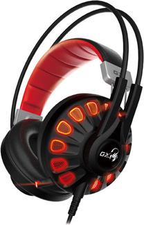 Laidinės žaidimų ausinės Genius HS-G680, juoda sp.