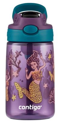 Ūdens pudele Contigo Easy Clean Eggplant Mermaid, violeta krās., plastmasa, 0.42 l