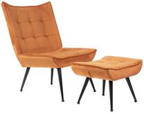 Krėslas Homla Vinnis 857602, oranžinė sp., 69 cm x 96 cm x 82 cm