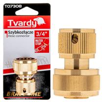 Laistymo žarnos jungtis Tvardy T07308, 3/4", šakų sk. 1
