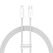 Kabelis Baseus CALD000002, Lightning/USB-C, balta krās., 20 W