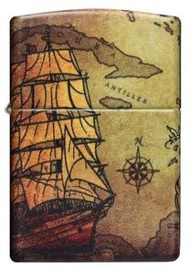 Šķiltava Zippo Lighter 49355, misiņa krās.
