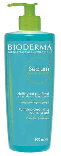 Очищающий гель для лица Bioderma Sebium Purifying Gel, 500 мл