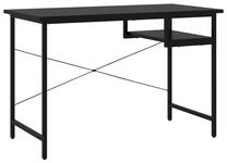 Rakstāmgalds VLX MDF & Metal 20542, 105 cm x 55 cm, 72 cm, melna krās.
