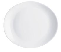 Lėkštė serviravimo Luminarc Friends Time Steak, 30 cm x 26 cm, balta sp.
