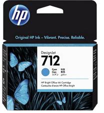 Spausdintuvo kasetė HP 712, žalsvai mėlyna (cyan) sp., 29 ml