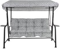 Lauko sūpynės Patio Hawaii Black Edition, juoda sp./pilka sp., 176 cm x 113 cm x 155 cm