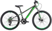 Детский велосипед Cube Kid 240 Disc, зеленый цв./серый цв., 24", 24″