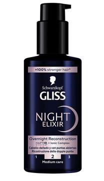 Matu serums Schwarzkopf Gliss Night Elixir, 100 ml