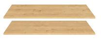 Black Red White Porto Shelves For SZF4D2S Wardrobe Burlington Oak